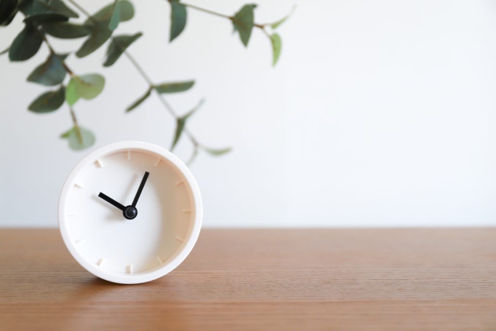 最適な時間帯を選ぶ