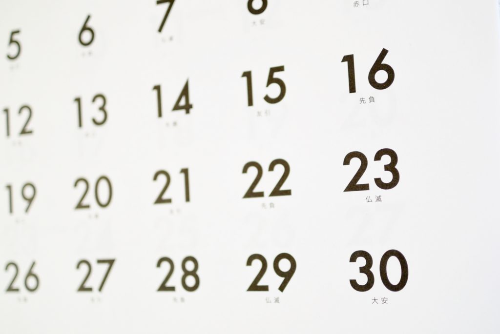 自己発送に必要な日数と注意点