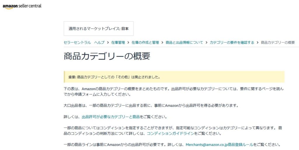 Amazonカテゴリーを理解する重要性